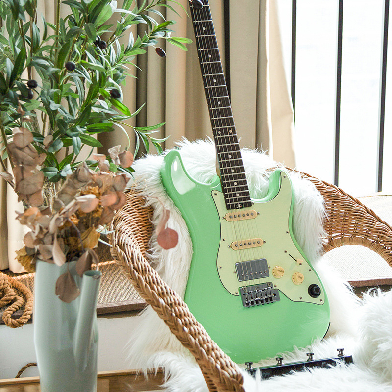 mooer魔耳gtrs智能电吉他便携式旅行吉他带ge效果器带鼓机