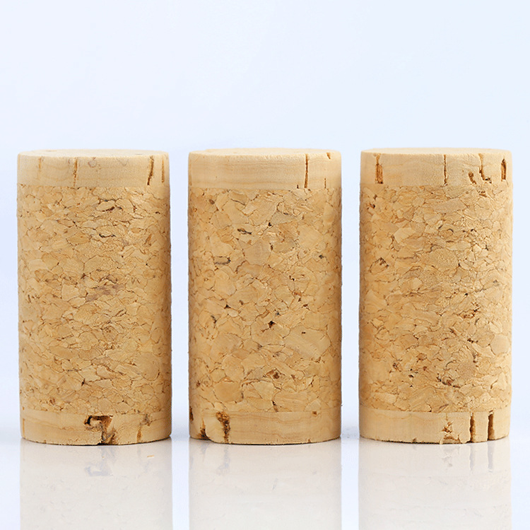 供应超微颗粒软木塞红酒塞 葡萄酒瓶塞合成软木塞 橡木塞定制
