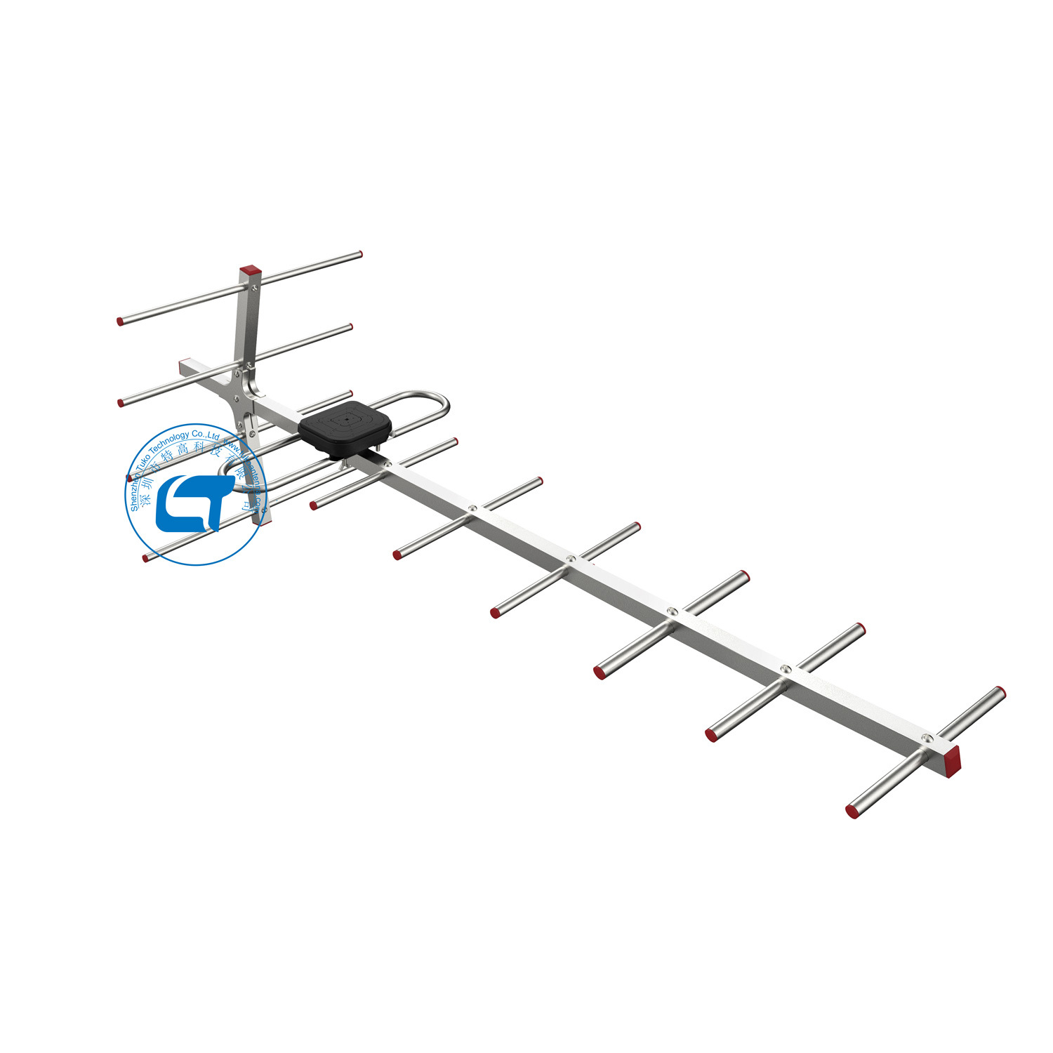 室内八木电视天线数字放大户外高清电视天线带安装杆高清电视天线