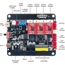 CNC雕刻机 DIY小型激光雕刻机用USB 3轴控制板GRBL控制板离线脱机