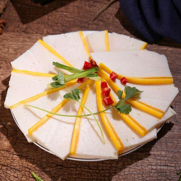 湖北荆州农家特产手工新鲜鱼糕鱼饼火锅食材当天现做鱼膏鱼丸500g