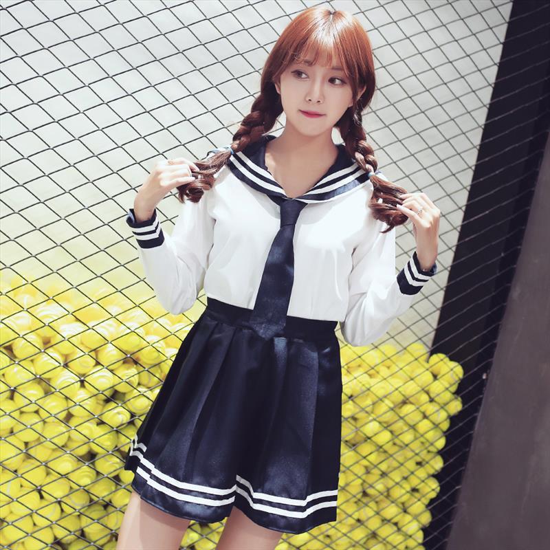 新日韩校服套装学生制服领带可爱女学生服水手服