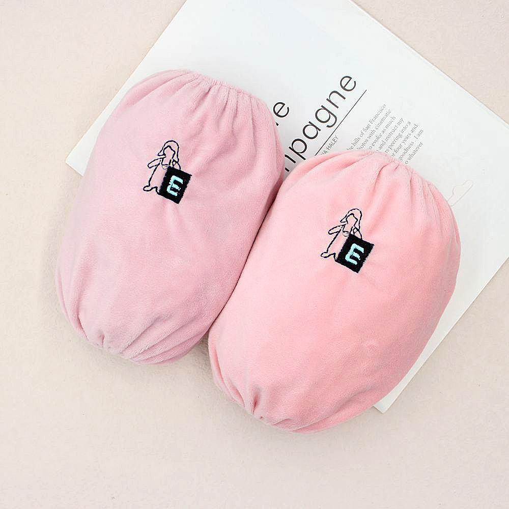 袖套女秋冬短款学生办公护袖防污成人手臂套袖绒布通用羽绒服袖笼