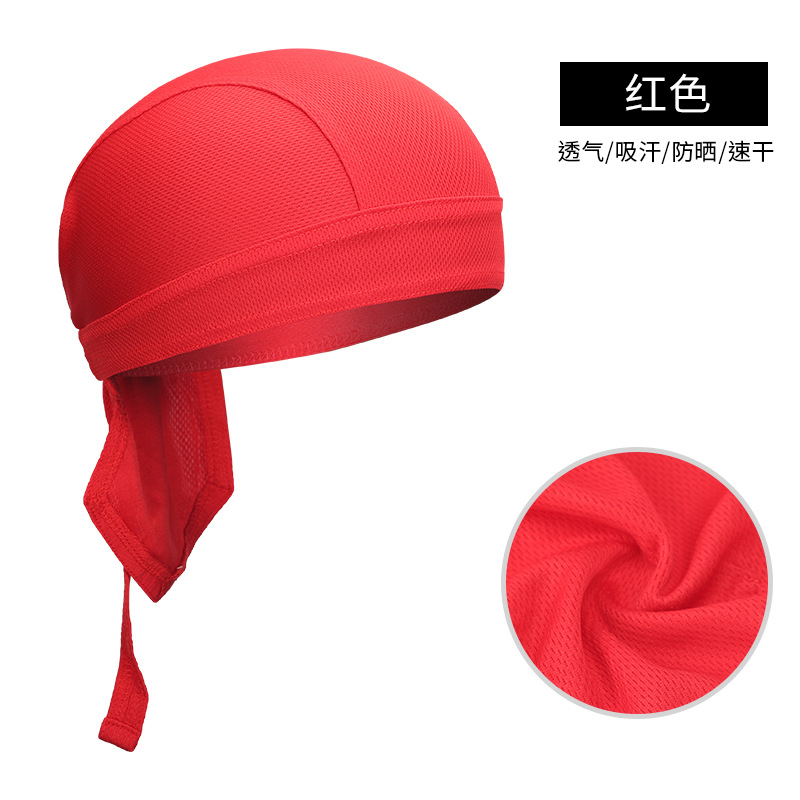 Xintown Cycling Pirate Hat Mountain Bike Road Bike Cycling Pure Color Pirate Headscarf Bicycle Sports Cap