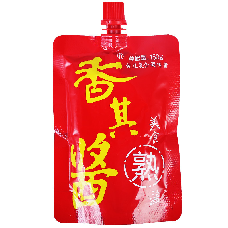 香其酱100g/150g克东北农家大酱黄豆酱辣椒酱熟酱整箱