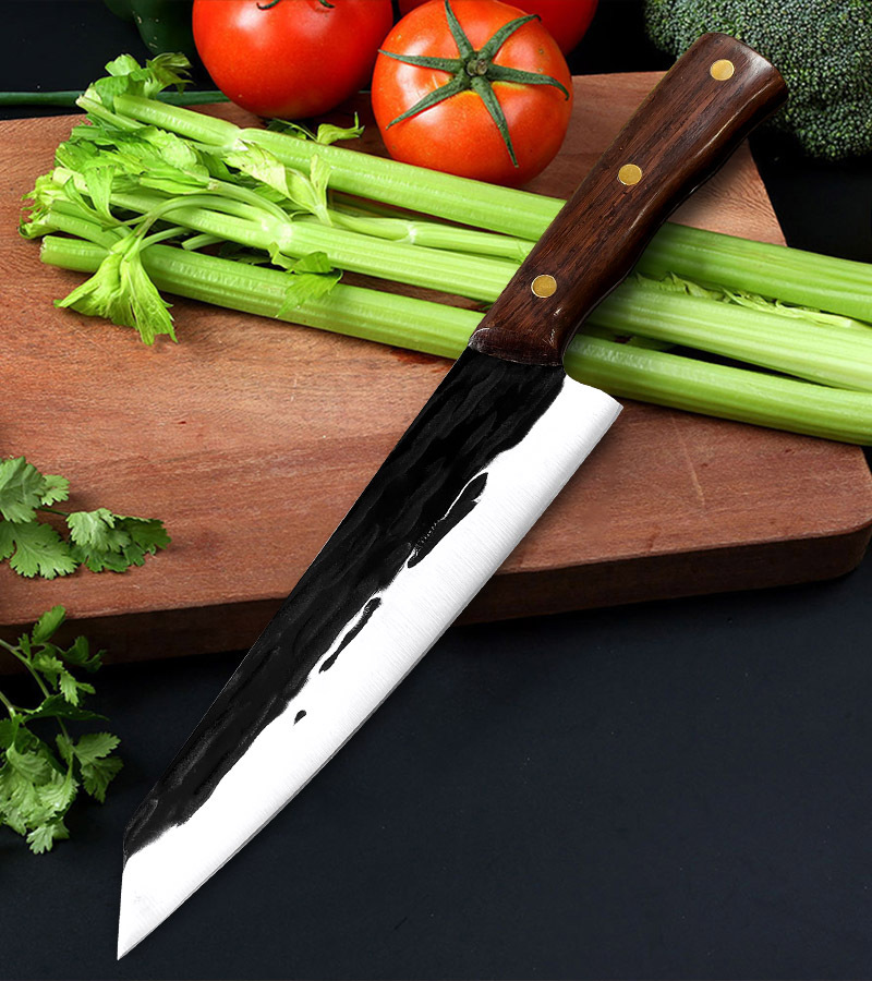 切付刀牛肉日式料理主厨刀刺身刀多用刀锻打屠宰切肉刀剥皮高碳钢