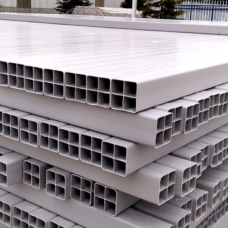 九孔格栅管河北pvc格栅管厂家批发九孔四孔栅格管方管