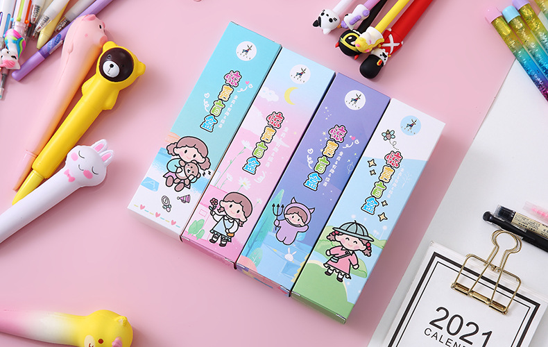 创意文具盲盒福袋 中性笔盲盒学生奖品学习用品可爱的笔幸运盒子
