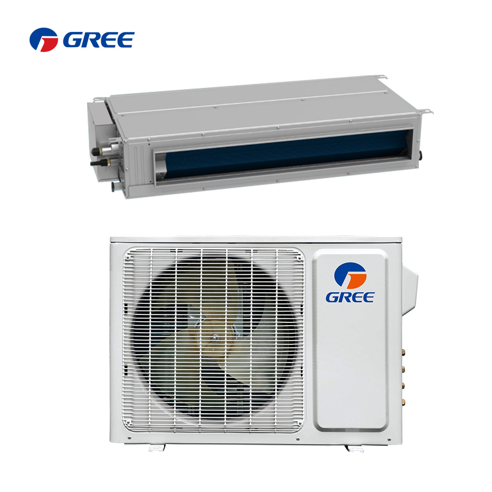 一拖多2-5匹风管机格力变频冷暖中央空调家用商用18000-48000btu