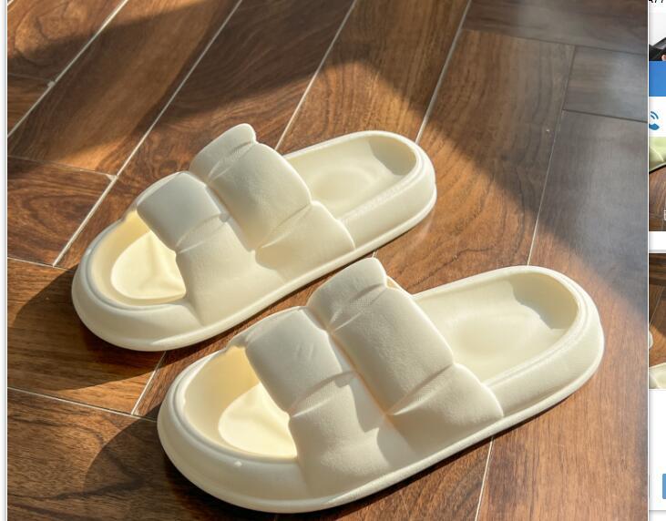 新款拖鞋女夏季居家居防滑浴室洗澡室内防臭eva情侣软厚底防臭男