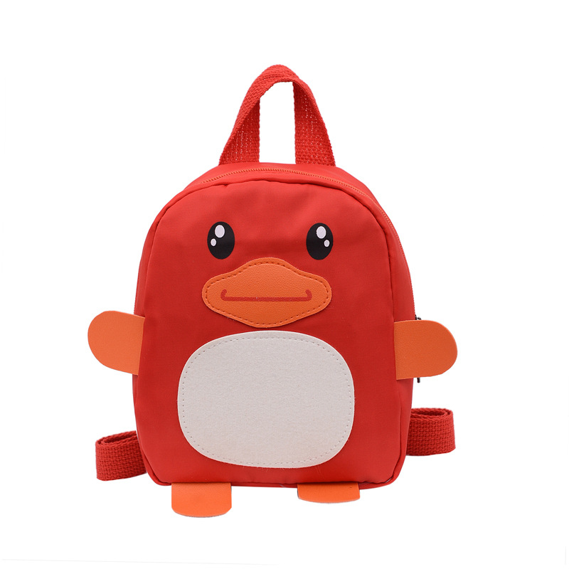 Cartoon Children's Bags 2021 Korean Style New Penguin Backpack Fashion Kindergarten Small School Bags for Babies