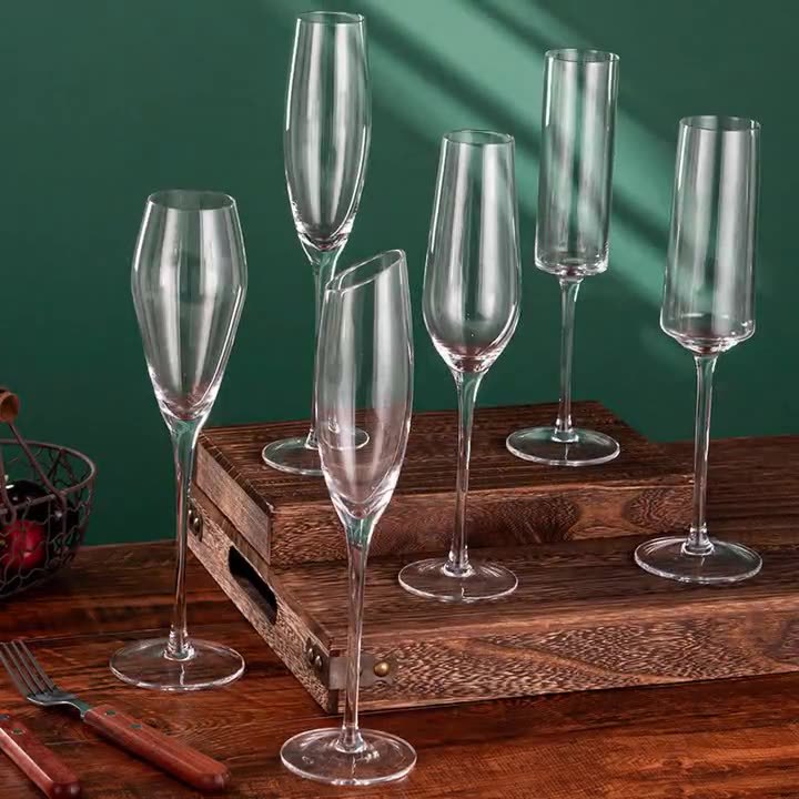 New Product Creative Crystal Goblet Wine Glass Bubble Wine Glass Flute Type Champagne Glass Goblet Goblet Champagne Glasses Champagne Glass Wholesale