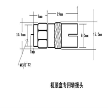 厂家批发射频同轴接头电缆接头现货有线电视圆形单芯接头