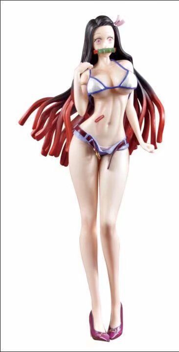 世峰社 鬼灭 潮流潮牌 灶门祢豆子 两色 站姿 泳装 水着 手办雕像