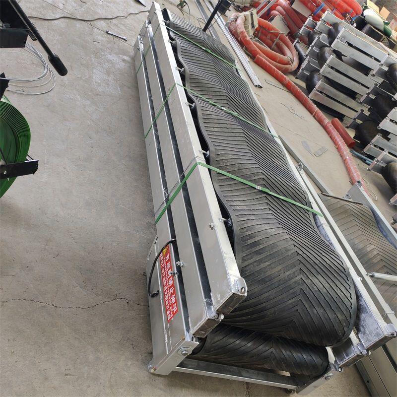 定制传送带输送机小型装车卸货皮带楼梯上料可折叠升降电机输送带