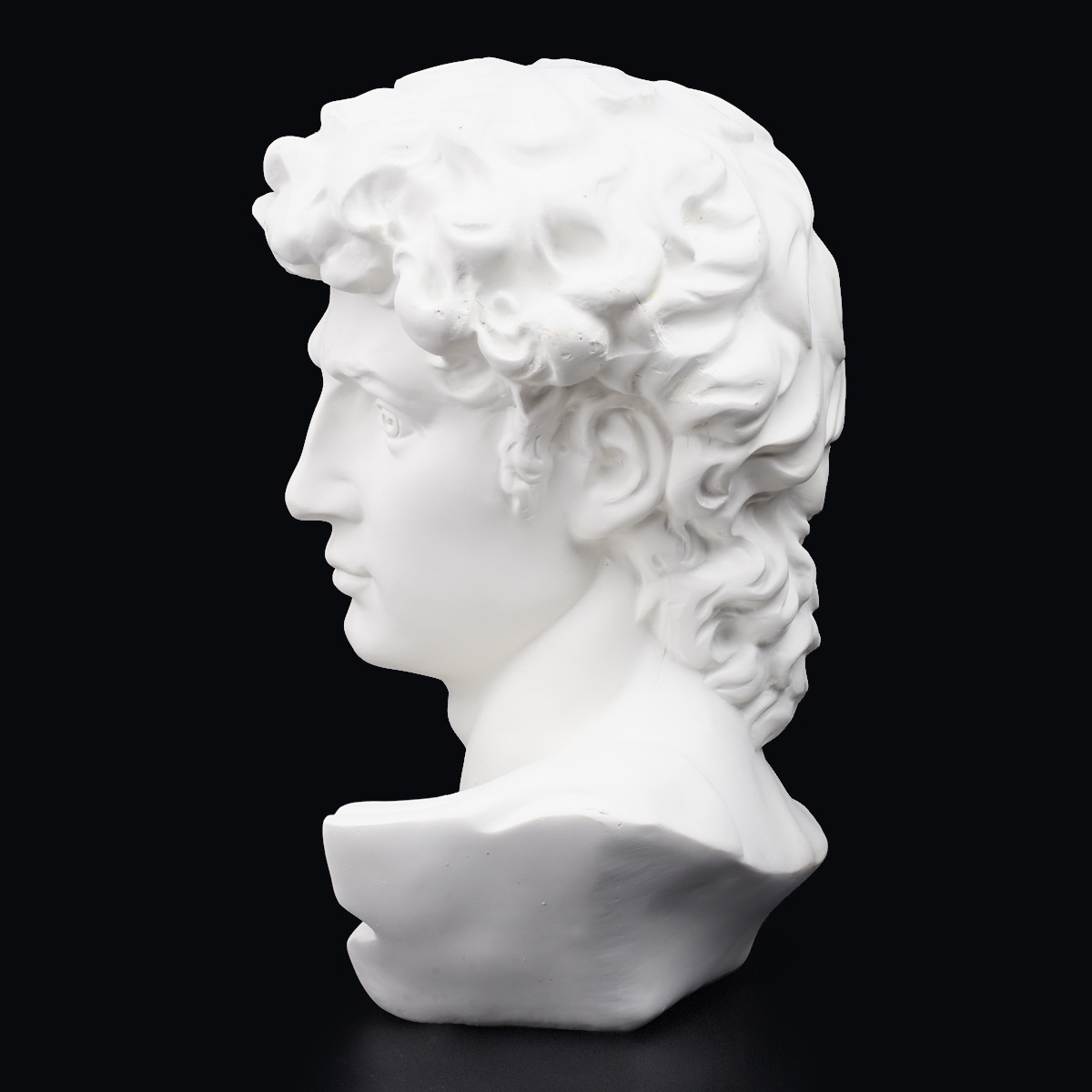 大卫石膏头像美术素描教学用具家居摆件艺术雕刻橱窗装饰