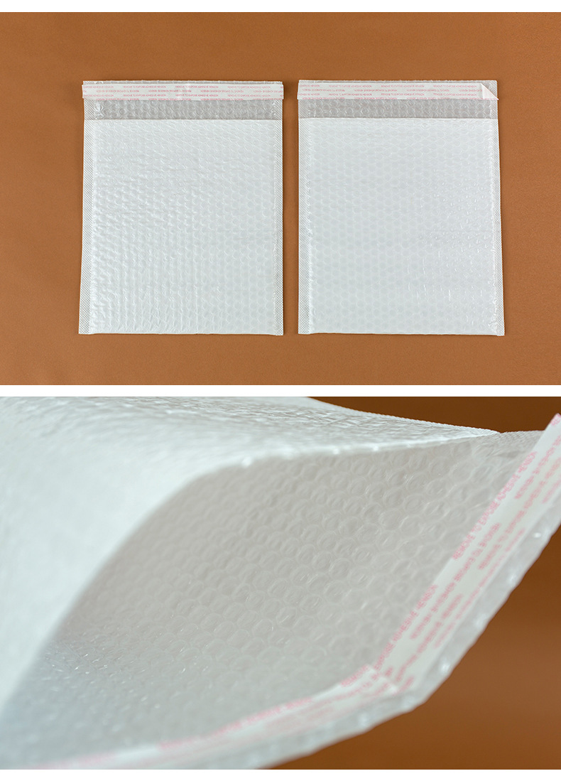 pe复合哑光共挤膜气泡袋彩色快递防震信封袋服装防水电商包装袋