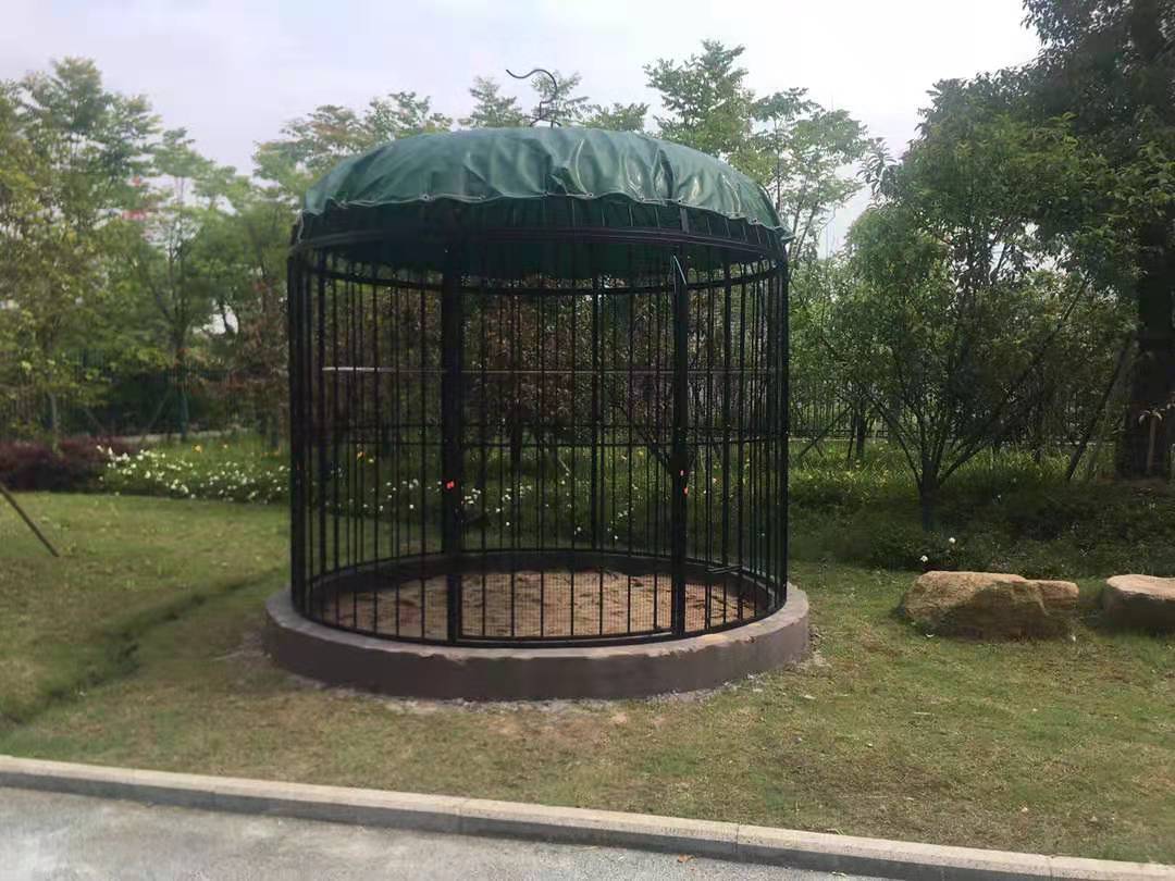 铁艺特大号鸟笼加网鹦鹉鸟笼户外大型超大巨型鸟笼装饰孔雀养鸟笼