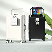 多功能铝框宽拉杆行李箱20寸可登机耐用新款登机箱出差行李箱
