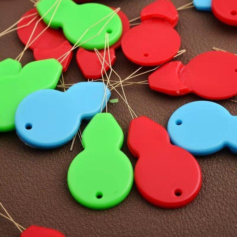 家用葫芦型穿线器引线器认针器老人带刀穿针器穿线器缝纫diy工具