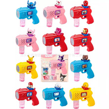跨境新款库洛米吹泡泡机全自动网红儿童手持枪全自动男女孩玩具
