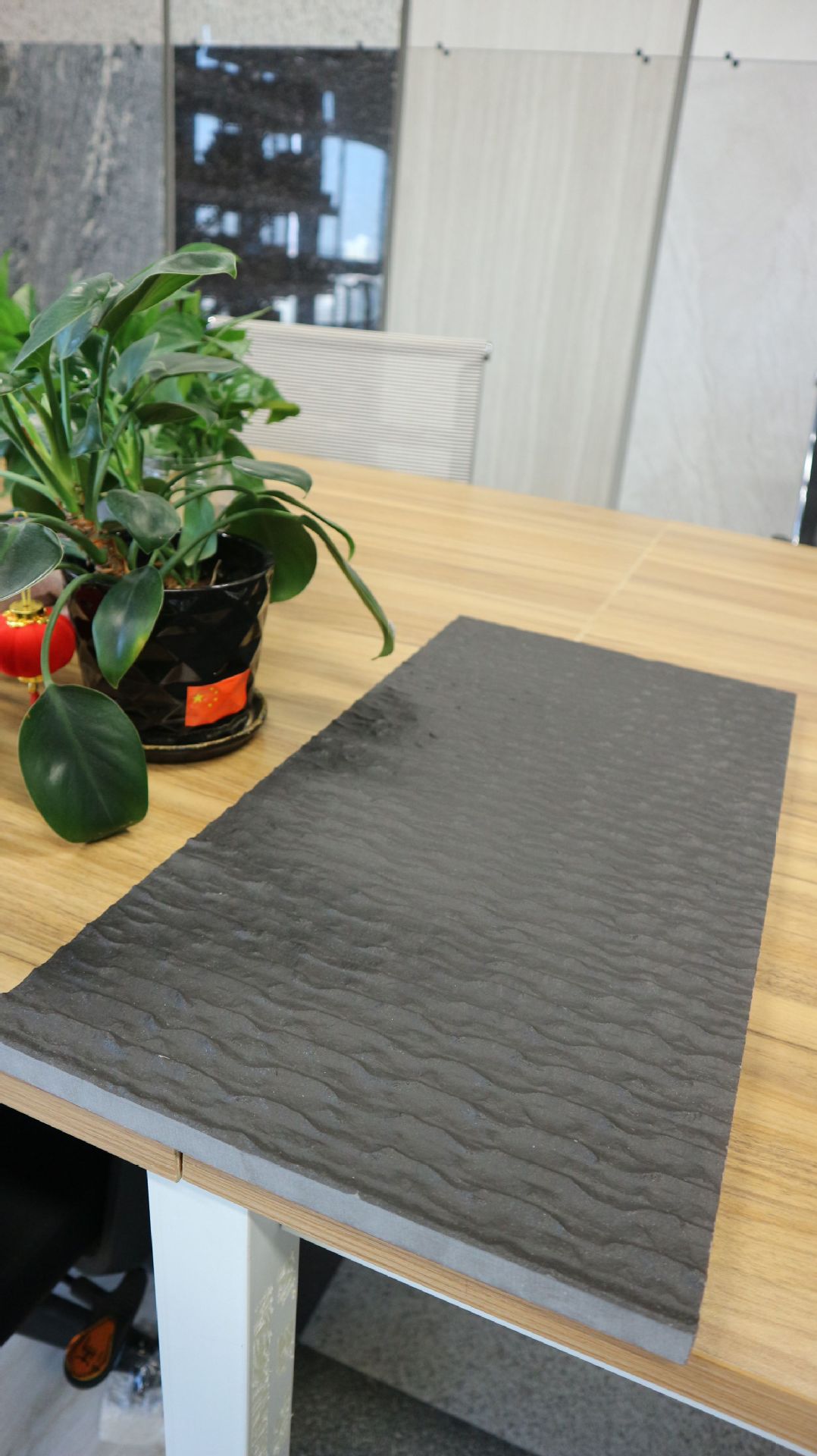 厂家直销仿古砖石英砖车库园林庭院广场仿石纹仿水波纹大理石瓷砖