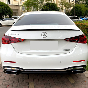 适用奔驰c级w206 c200 c260 c300 c43 c63 amg款尾翼定风翼改装
