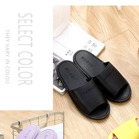 [48-Hour Delivery] Slippers Men's Indoor Home Non-Slip Summer Home Deodorant Large Size Men's Thick Bottom Wash