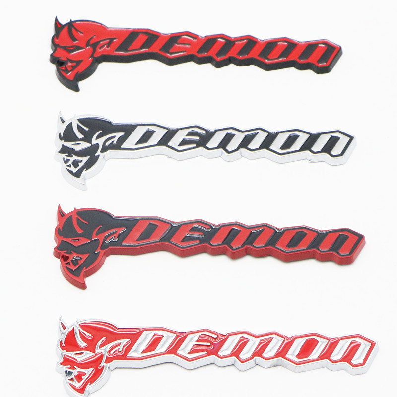 速度与激情8道奇挑战者demon改装地狱猫标志车贴恶魔侧标车标贴