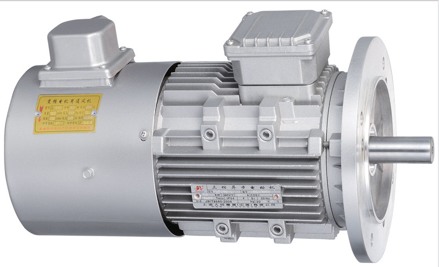 变频专用电机铝壳卧式yvf250/370/750w/1.1/1.5/2.2/3kw立式380v