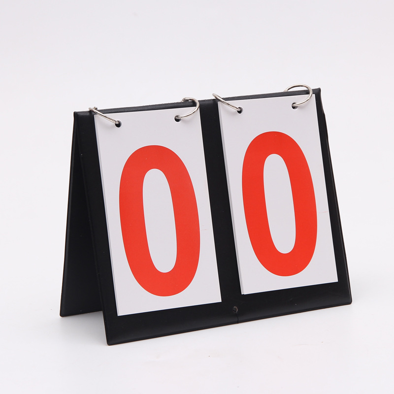 篮球记分牌比赛积分器足球台球记录比分牌乒乓球羽毛球计积分翻牌