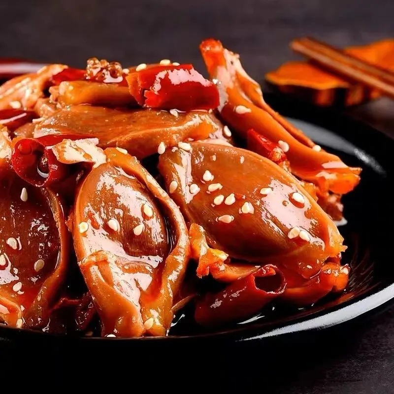 今湘味散装鸭胗鸭肫办公室休闲香卤麻辣味鸭肉零食下酒菜小吃