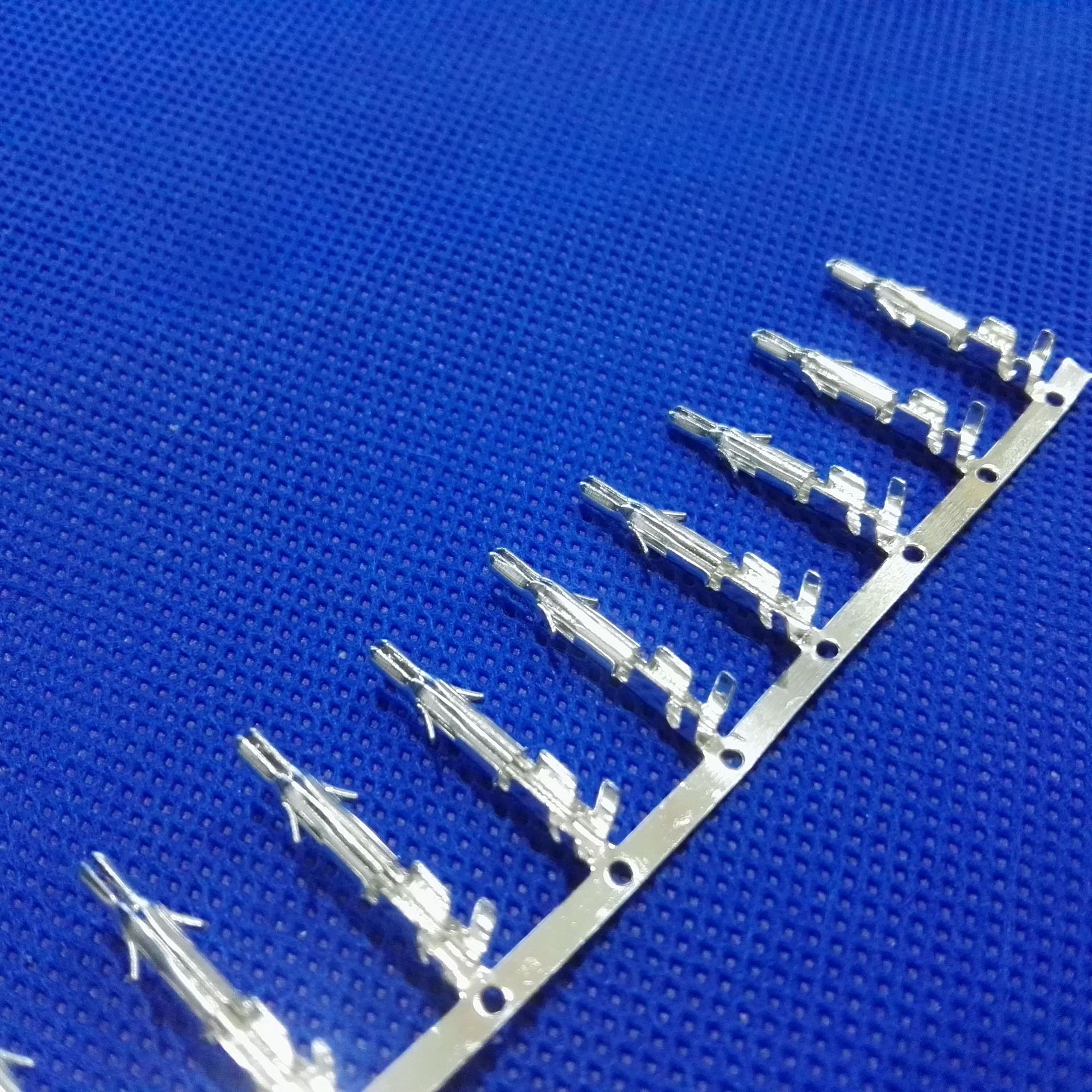 63080公端子dj211a21a一字型开口缝蟹脚接线端子连接器