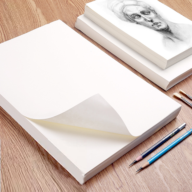 加厚4k 8开160g 速写纸/水粉纸/水彩纸/马克彩铅铅画纸/素描纸8k