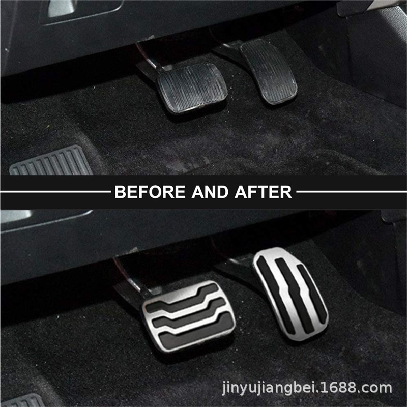 适用于福特猛禽f150fordraptor油门刹车脚踏板防滑铝合金制动踏板