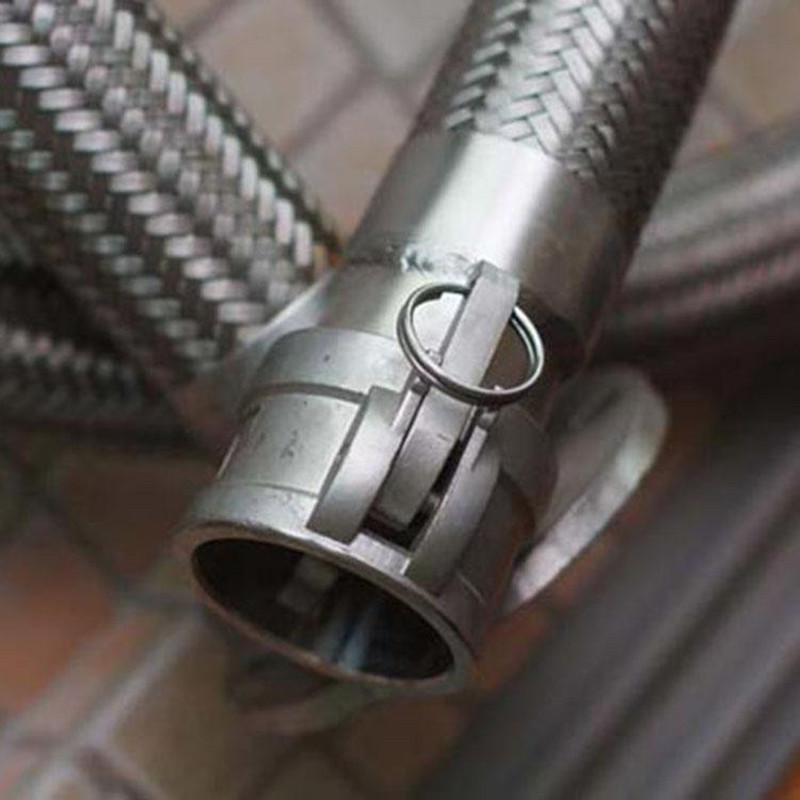 扳把式快速接头金属波纹管304不锈钢阴阳端ad型金属软管软连接