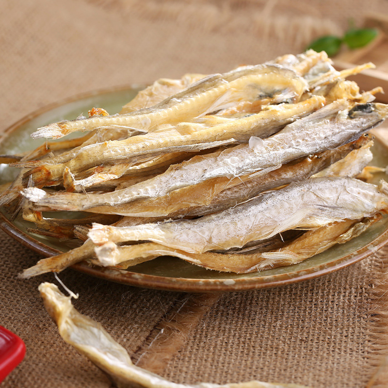 宁波特产龙头鱼干新货渔家自晒小鱼干水产干货九肚豆腐淡咸烤海鲜