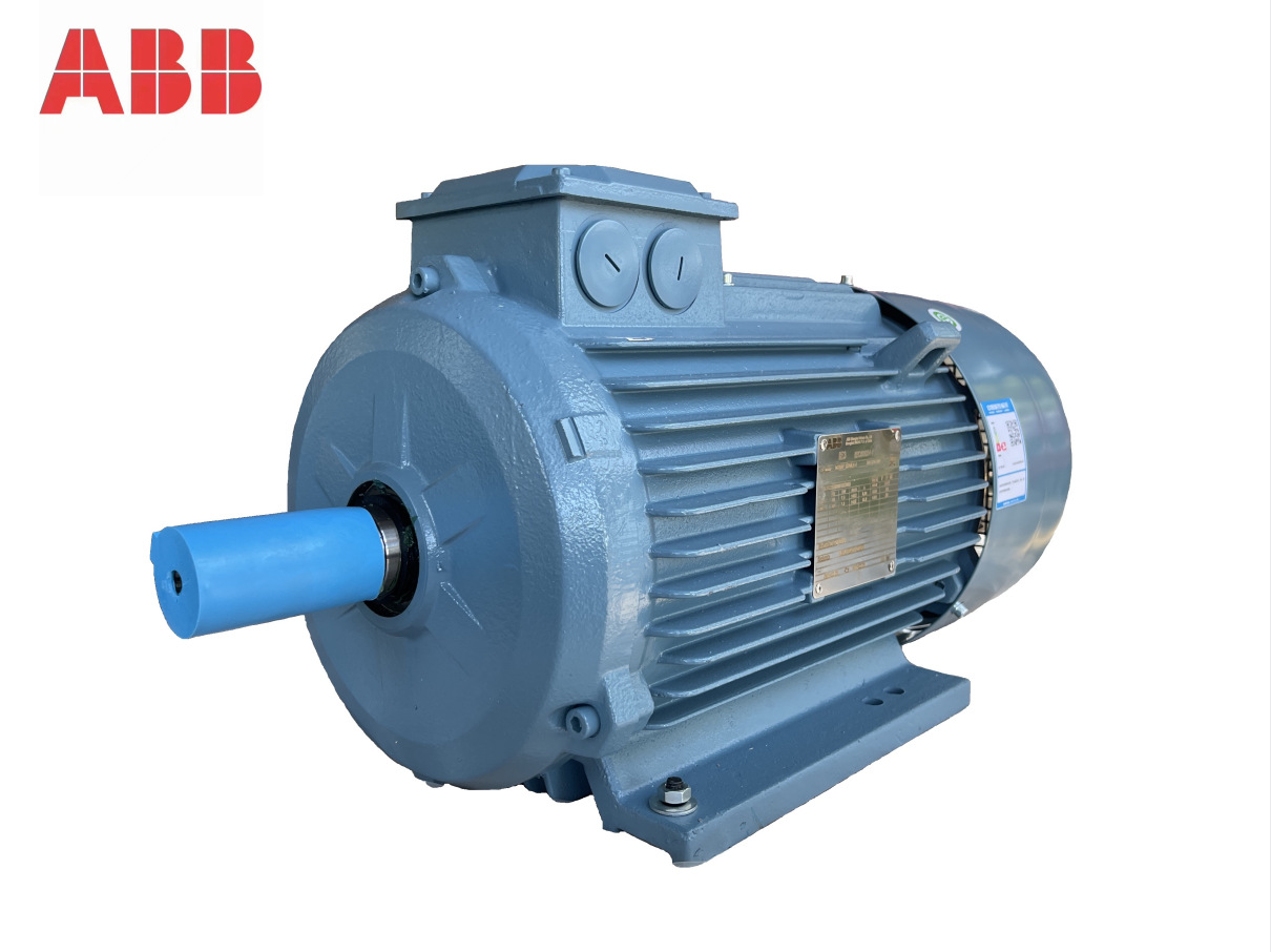 abb电机 m2bax100la2 3kw 2极 鼠笼式三相异步电动机 ie2高效马达