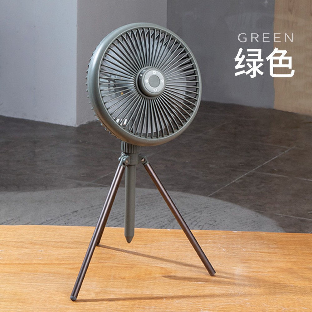 Tripod Little Fan USB Mini Small Dormitory Mute Fan Long Endurance Large Wind Portable Electric Fan