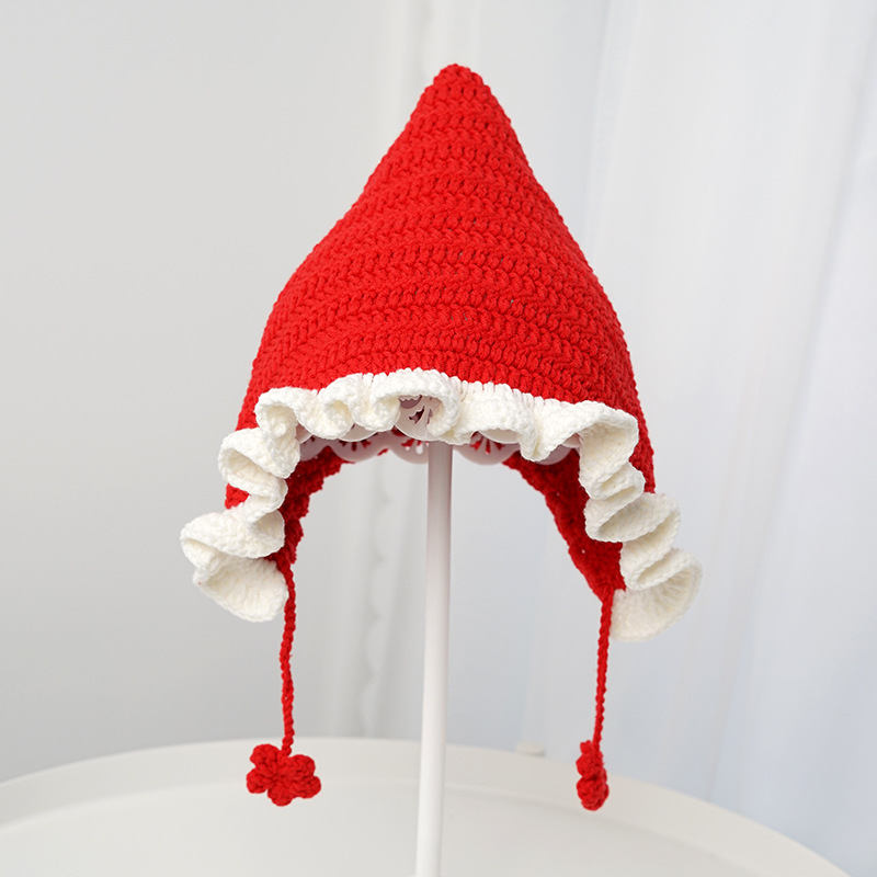 菲菲姐家手工制作儿童帽子diy材料包钩针编织自制宝宝秋冬毛线帽