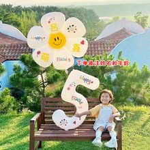 生日派对数字5气球男女孩儿童两周岁宝宝拍照道具装饰场景布置3岁
