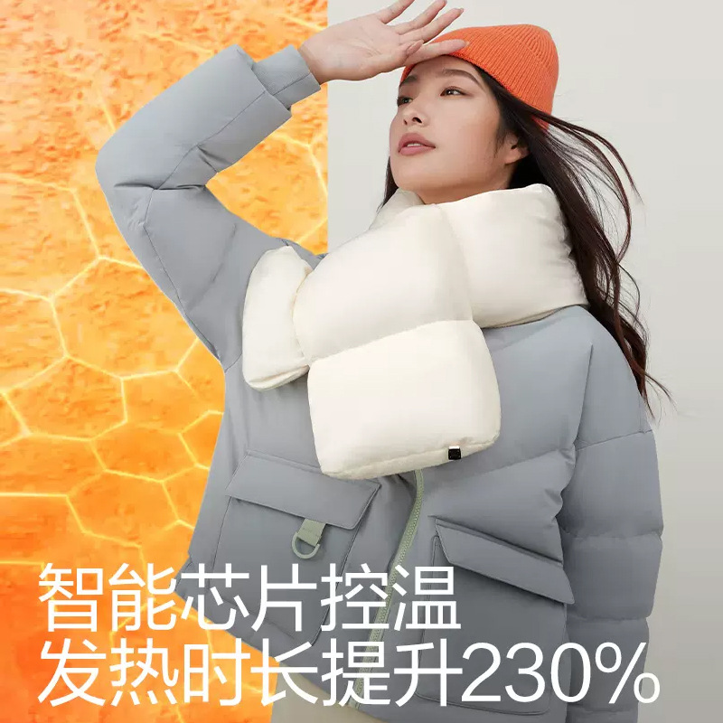 Cross-Border New Arrival Smart Heating Scarf Heating Neck Warmer Electric Heating Scarf Graphene Portable Shawl Wholesale