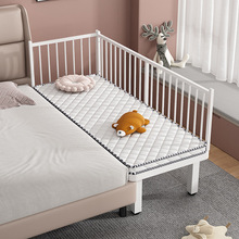 T*儿童床拼接床男孩女孩加宽大床边可订床单人铁艺带护栏婴儿小床