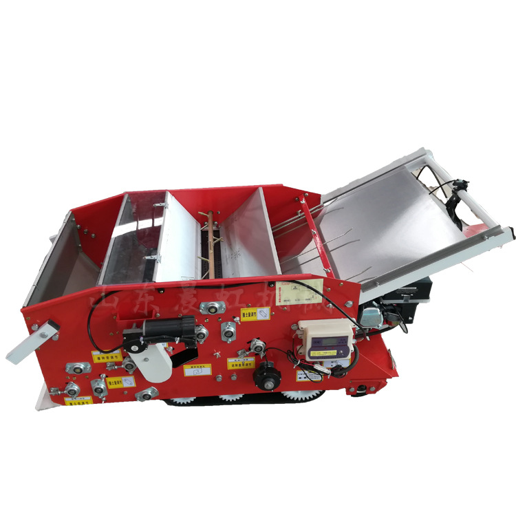 水稻育秧摆盘机 水稻育苗播种覆土机 汽油自走式摆盘机