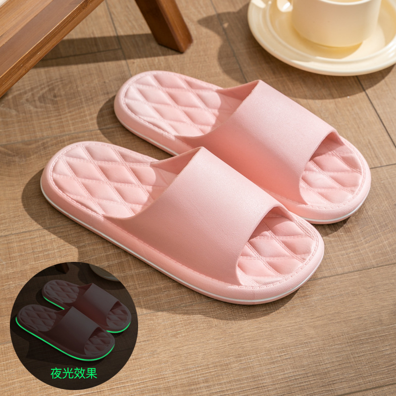 Creative Luminous Home Sandals Bathroom Non-Slip Men's and Women's Couple Shoes Slippers Bathroom Slippers Home Summer