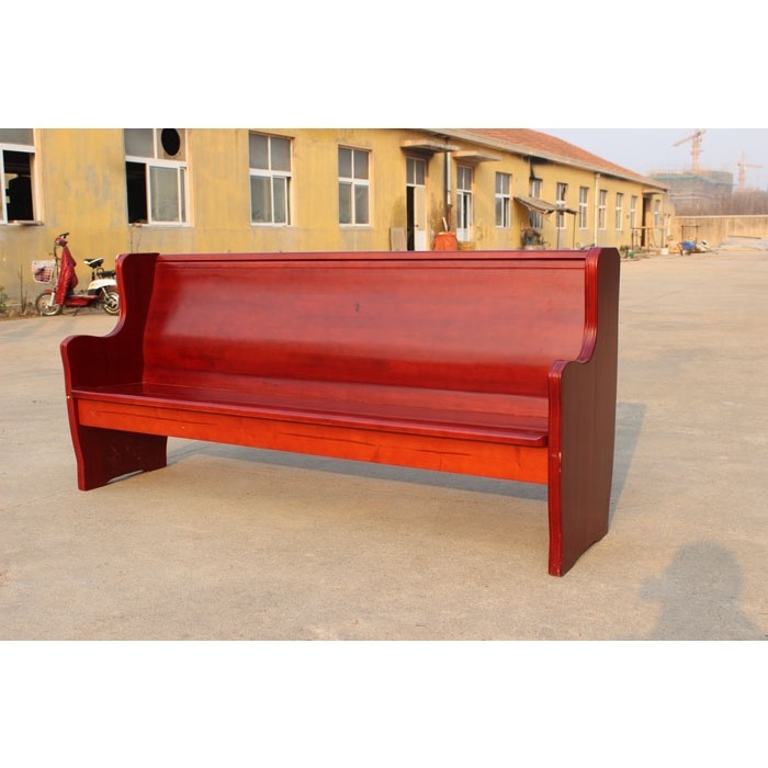 基督教堂礼堂天主堂长椅教会椅木长椅天主跪凳公共椅子2米木头椅