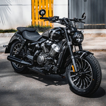 新款奔达灰石250太子v型双缸水冷灰石金吉拉300cc巡航复古摩托车