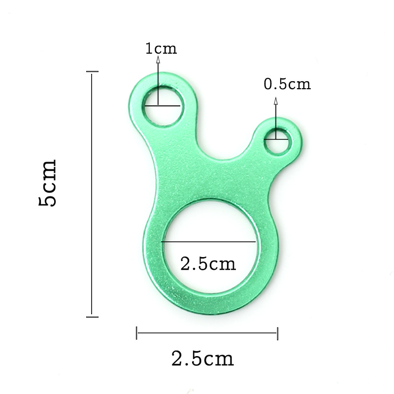 Outdoor Snail Windproof String Clip Anti-Slip Tightening Binding Buckle Quick String Tent Canopy Tent Stopper Adjustment Flap