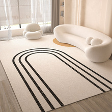 法式地毯客厅侘寂风卧室床边地垫沙发茶几底垫家用免打理防滑地毯