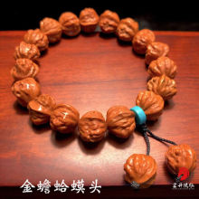 大枣橄榄核手串男款盘玩手捻文玩手把件核雕红枣素核原籽枣珠素串